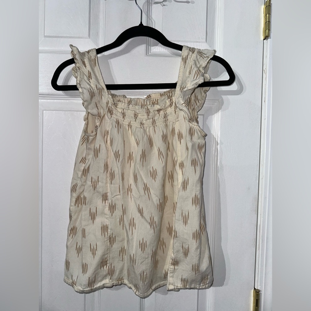 Madwell Women's Patterned Flowy Tank Top (XS)